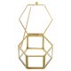 thumbnail image 3 of Caja de anillo geométrica hexagonal, regalo único de boda, decoración para fiestas, soporte de regalo de vidrio, caja de almacenamiento de joyas, 3 of 5