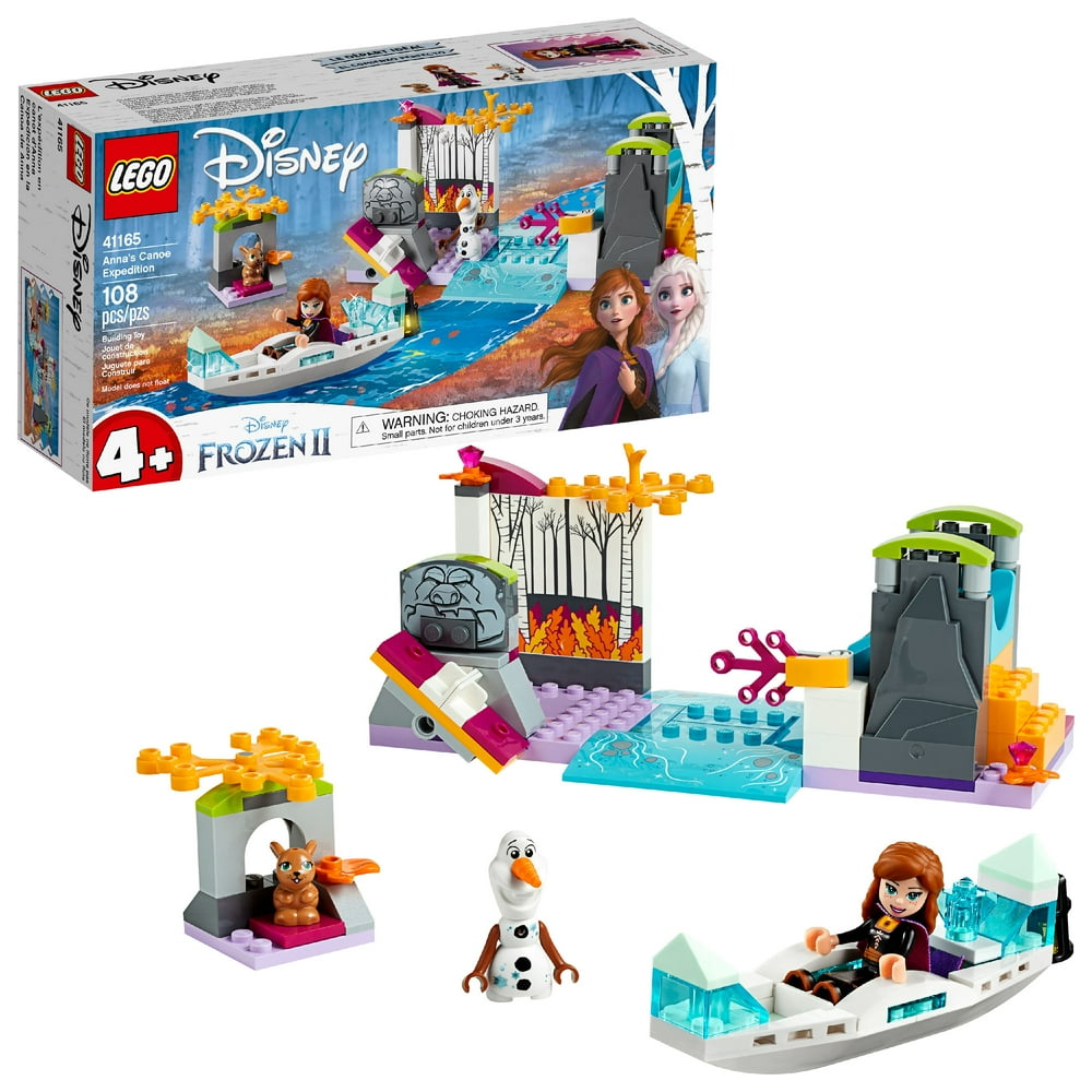 frozen 2 lego set anna's canoe instructions