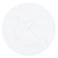 thumbnail image 4 of ExtraLco 5 Piece Round Dining Table Set for 4, 47" White Marble Pattern MDF Table with Light Gray Linen Upholstered Chairs for Dining Room Kitchen, 4 of 13
