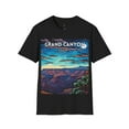 thumbnail image 2 of Grand Canyon Night Sky Abstract T-Shirt - Geometric Nature - Scacco Matto, 2 of 5