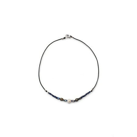 Eco Opulence Labradorite Cultured Pearl Necklace