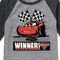 thumbnail image 3 of Disney's Cars - I'm A Winner - Toddler And Youth Raglan Graphic T-Shirt, 3 of 4