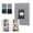 YGray, variant on Photo Album 4x6, 300 Photos, Writing Space, Linen Cover, Front Window, Memory Book,Black