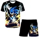 thumbnail image 3 of 2024 Nuevas camisetas para niños, camisetas y pantalones cortos de Sonic, conjuntos de 2 piezas, camisetas de anime para niños, conjuntos de ropa de verano para bebés, 3 of 5
