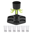 thumbnail image 2 of Portavasos, Bandeja Para Vasos De Cerveza, Bandeja Para Servir Cerveza, Estante Para Gabinete De Bar De Cocina Con Taza, 2 of 8