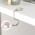 thumbnail image 1 of 2pcs Movable Desk Side Hook Adjustable Hard Iron Hook for Home School Office, 1 of 6