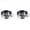 stainless steel bowls, variant on Stainless Steel Bird Feeding Water Bowls, Parrot Parakeet Cage Accessories, Small Size 10*4.5Cm With Clamp Holder And Spoon