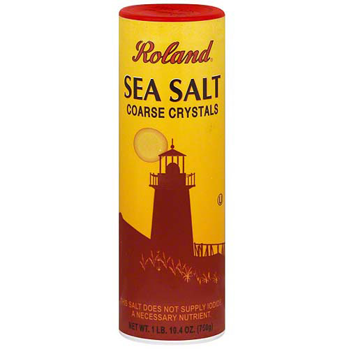 Roland Coarse Salt, 26.5 oz (Pack of 12)