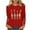 Red#17, variant on JTZGDY Merry Christmas Red Sweatshirts for Women Loose Fit Casual Xmas Long Sleeve Oversized Crewneck Graphic Holiday T-Shirts Trendy 2025 Lightweight Comfy Outfit Pullover Tops Red#01 XXL