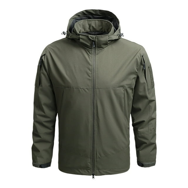 Birdeem Manteau Mince pour Homme Coupe-Vent de Sport Décontracté à Capuche
