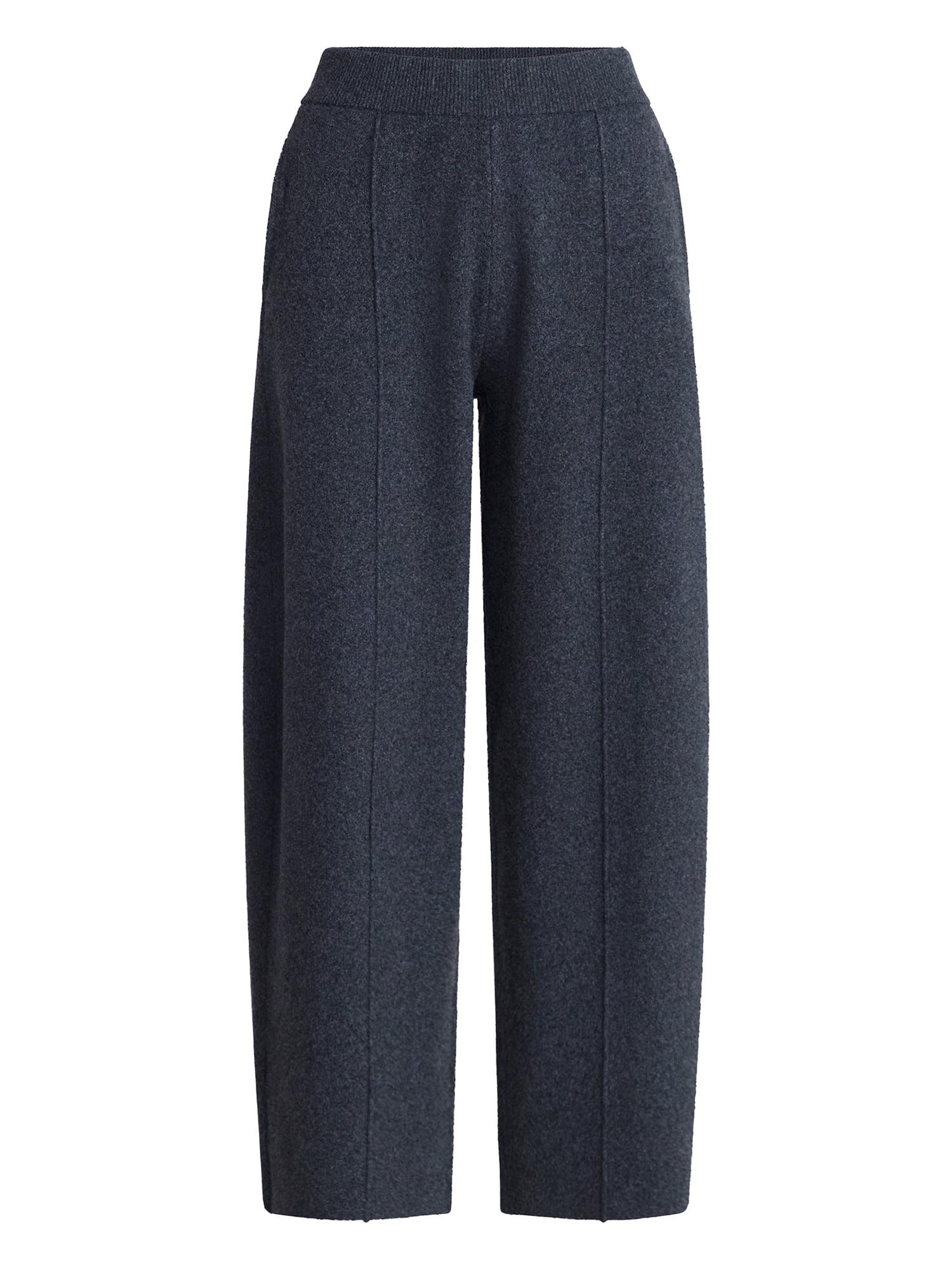 Scoop Women's Sweater Knit Barrel Pants, Sizes XS-XXL