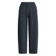 thumbnail image 5 of Scoop Women's Sweater Knit Barrel Pants, Sizes XS-XXL, 5 of 6
