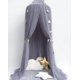 thumbnail image 1 of Cúpula de cama de princesa, dosel redondo de encaje, mosquitera, tienda de campaña, decoración de casa colgante, cortinas de red de encaje, casa de juegos de interior, 1 of 5
