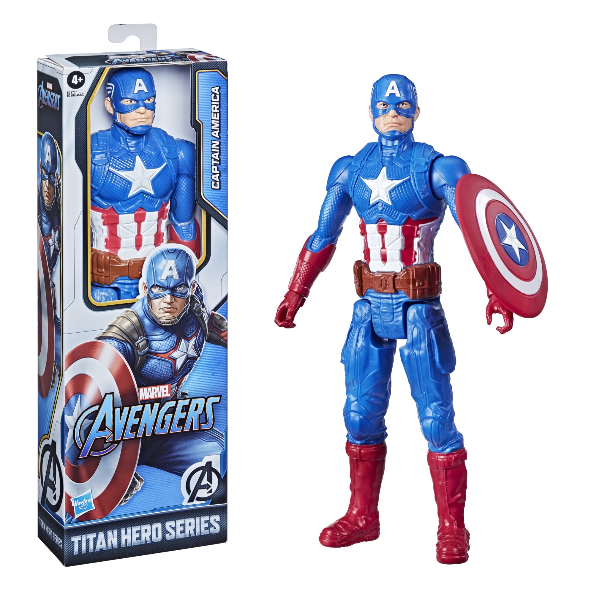 Marvel Avengers Titan Hero Series Blast Gear Captain America Action Figure