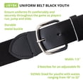 thumbnail image 2 of Sports Baseball/Softball Uniform Belts, 2 of 5