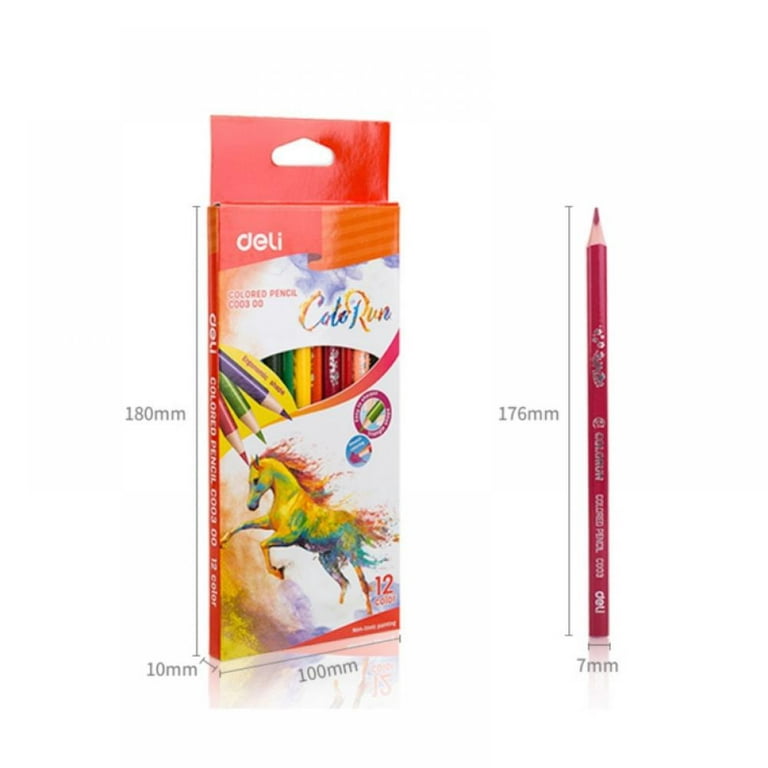 XYSOO Erasable Colors Pencil 24/36/48Colors Soft Colored Pencils
