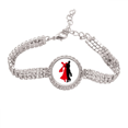 thumbnail image 1 of Pulsera de tobillera Unbranded Dancer Duet Dance joyería de diamantes, 1 of 3