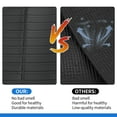 thumbnail image 4 of Unique Bargains 1 Pc Cargo Liner Rear Trunk Mat for Vinfast VF8 2023-2025 Anti-Slip TPE Black Rear Trunk Cargo Luggage Boot Tray Mat Long Grid Pattern, 4 of 8