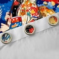thumbnail image 4 of Manfei Ukiyo-e Geisha Black Out Curtains for Teens, Crane Umbrella Curtains Pack of 2 (42x63 Each), Blue Red White, 4 of 6