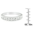 thumbnail image 4 of 18K White Gold 0.5ct. TDW Round Cut Diamond Ring(H-I,SI2-I1), 4 of 4