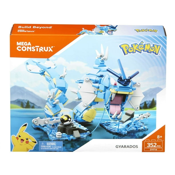 Mega Construx Pokemon Gyarados Buildable Figure - Walmart.com - Walmart.com