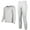 Gray, variant on Thermal Underwear for Men Set Crewneck Ultra Thin Long Johns Top & Bottom Set
