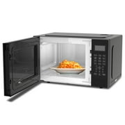 Impecca 0.9 cu ft Countertop Microwave Oven in Classic Black