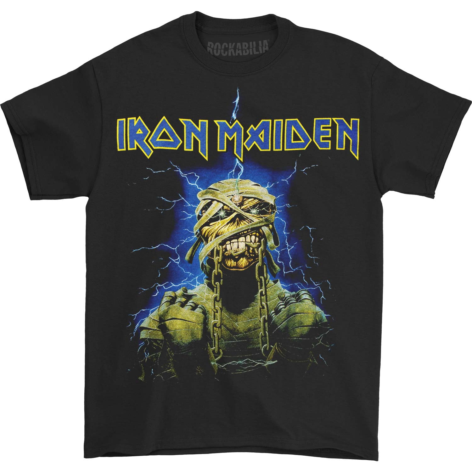 iron maiden powerslave mummy t shirt