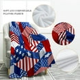 thumbnail image 3 of American Flag Blanket USA Flag and Texa Flag Print Blanket Soft Warm Light Weight Couch Bed Gift 50"x60", 3 of 6