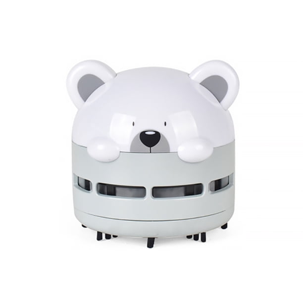 Mini Aspiradora De Escritorio De Dibujos Animados, Colector De Polvo De Mano Con Luz Nocturna Para Coche, Oficina, Hogar seitruly HA025562-01
