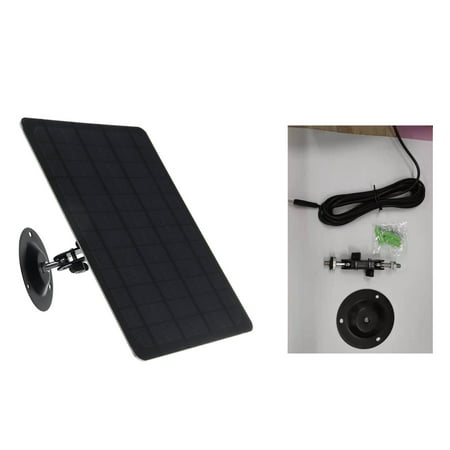 

10w Solar Panel Bracket Waterproof Cells With Android-Charging Head Home System