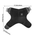 thumbnail image 3 of Fiudx Hombreras Calefactables, Alimentación Usb Ajustable, Tres Niveles de Temperatura, Forro Suave y Cómodo, Ligeras y Fáciles de Usar, para Actividades Al Aire Libre y Deportes de Invierno, Tamaño, 3 of 6