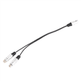 thumbnail image 4 of 2pcs 3.5mm (1/8 Inch) Stereo Jack Female to 2 Dual Female Jack Stereo Audio Splitter Y Adapter Cable 25cm, 4 of 7
