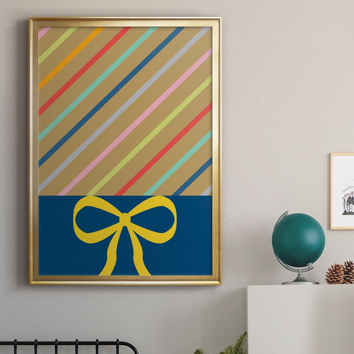 Stripes Premium Framed Print - Ready to Hang