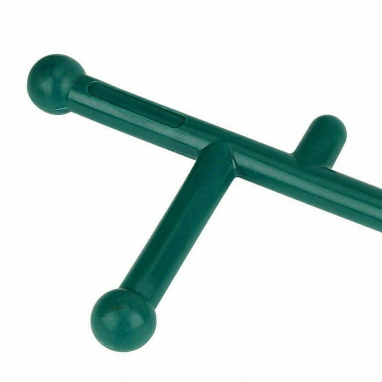 Massage Trigger Point Cane Handheld Back Tool Self Massage Hook Green