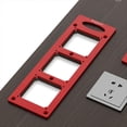 thumbnail image 4 of Switch Socket Bottom 86 Box Slotted Scribing Template Tool B, 4 of 5
