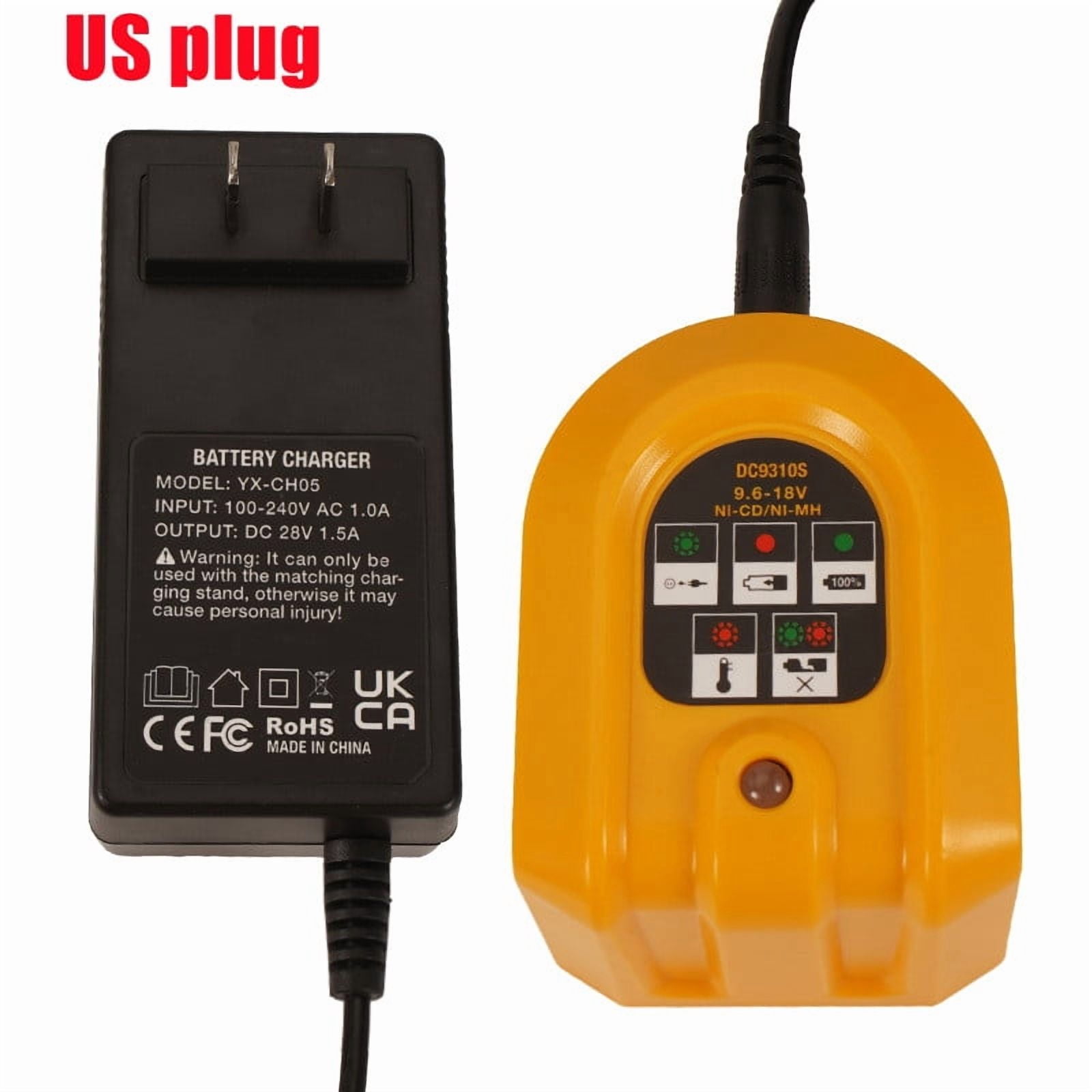 For Dewalt 9.6-18V Ni-Cr Ni-MH lithium battery charger DW9071 DW9072 DE9037 DE9071 DE9072 DE9074