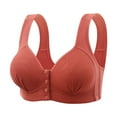thumbnail image 2 of Fsqjgq Nursing Bras for Breastfeeding Padded Full Coverage Adjustable Straps Underwear Maternity Bras Front Closure Sports Bras for Women 44, 2 of 3