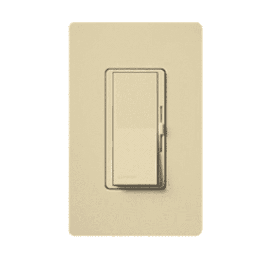 Lutron DVF-103P-IV Diva 1000-watt 3-Way 3-Wire Fluorescent Dimmer, Ivory