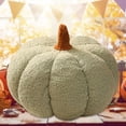 thumbnail image 2 of Almohada decorativa de calabaza de Halloween de felpa de 7/11 pulgadas, decoraciones de almohada de calabaza, relleno 3D simulado para coche, dormitorio, sofá FLhrweasw Nuevo, 2 of 6