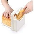 thumbnail image 5 of Bread Slicer, Adjustable Bread/Roast/Loaf Slicer Cutter,Folding Bread Toast Slicer Bagel Loaf Slicer Sandwich Maker Toast Slicing Machine with 5 Slice Thicknesses, 5 of 5