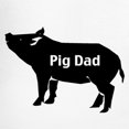 thumbnail image 3 of CafePress - Pig Dad Men's Light Pajamas - Men's Light Loose Fit Cotton Pajama Set, 3 of 7