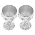 thumbnail image 4 of Miangastore Goblets Noble Appearance Vintage Style 2Pcs 2.7x1.6x1.6in, 4 of 8