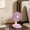 Purple, variant on AURIGATE Candy Color Mini Desk Fan in White, USB Rechargeable Cute Deer Desktop Small Fan for Office Desk Study, Quiet Portable Personal Cooling with 3 Speeds