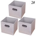 thumbnail image 3 of Panier de Rangement Tissu Pliable Carré Bac de Rangement pour la Maison, 3 of 9