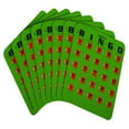 thumbnail image 3 of Regal Games, Green Fingertip Shutter Slide Bingo Cards for Kids and Adults, 200 Pack, 3 of 3