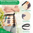 thumbnail image 6 of Cartoon Cats and Dogs Pattern Multi Pocket Short Apron Waterproof, Adjustable 96.5in Belt for various occasions, 6 of 7