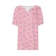 thumbnail image 5 of Camisetas Casuales de Mujer con Cuello en V Camiseta de Color Sólido, Manga Corta Casual Top para el Uso Diario, 5 of 5