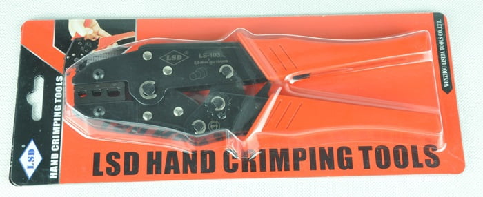 Ratchet Crimping Plier for 0.5-6mm²,Non-insulated Tabs Hand Teminals Tool Crimper ,Durability That Lasts