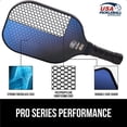 thumbnail image 4 of Gorilla Gear Pickleball Paddle Set of 2 with Pickleball Balls, Bag, USAPA Approved Fiberglass Racket, Blue, 4 of 10